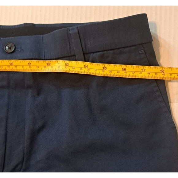 Collection by Michael Strahan 34 x 30 Blue Check Dress Pants Suit - Picture 3 of 8